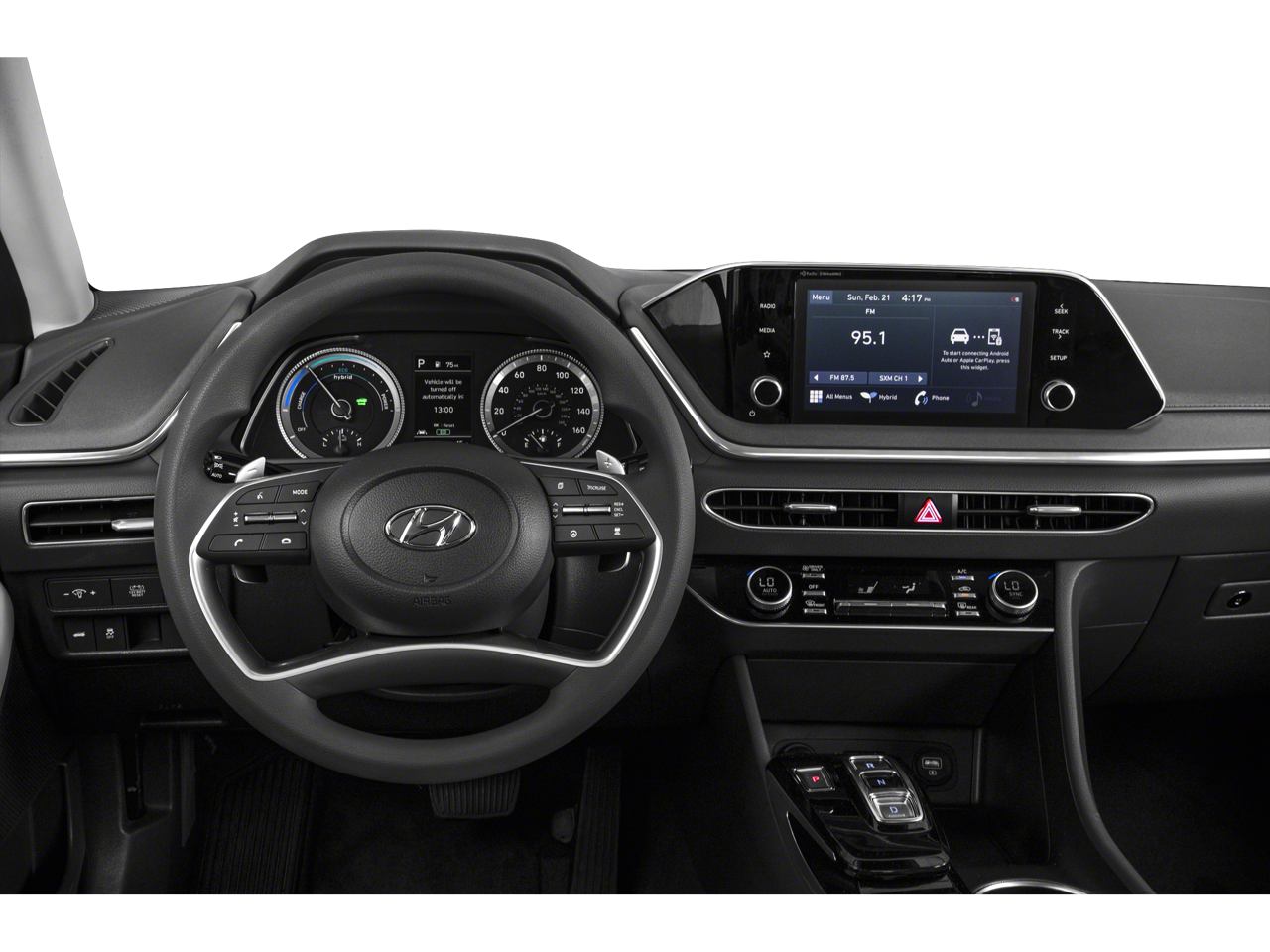 2021 Hyundai SONATA HYBRID Blue