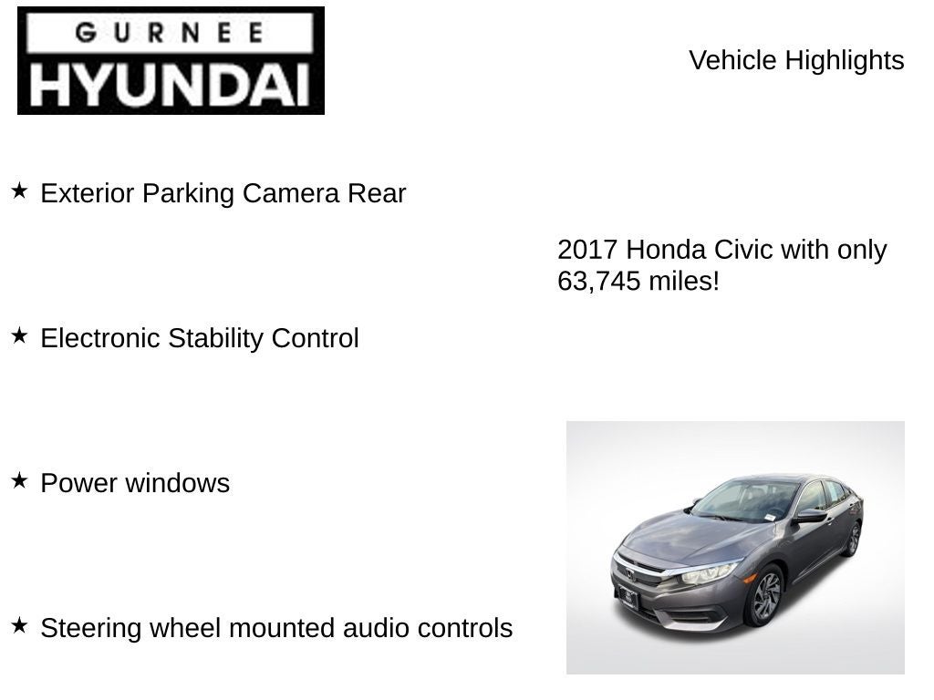 2017 Honda Civic EX