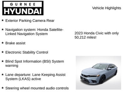 2023 Honda Civic Sport Touring