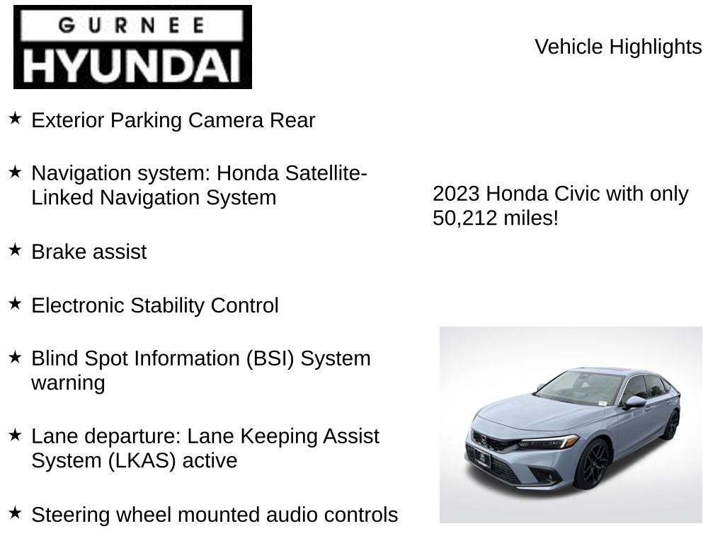2023 Honda Civic Sport Touring