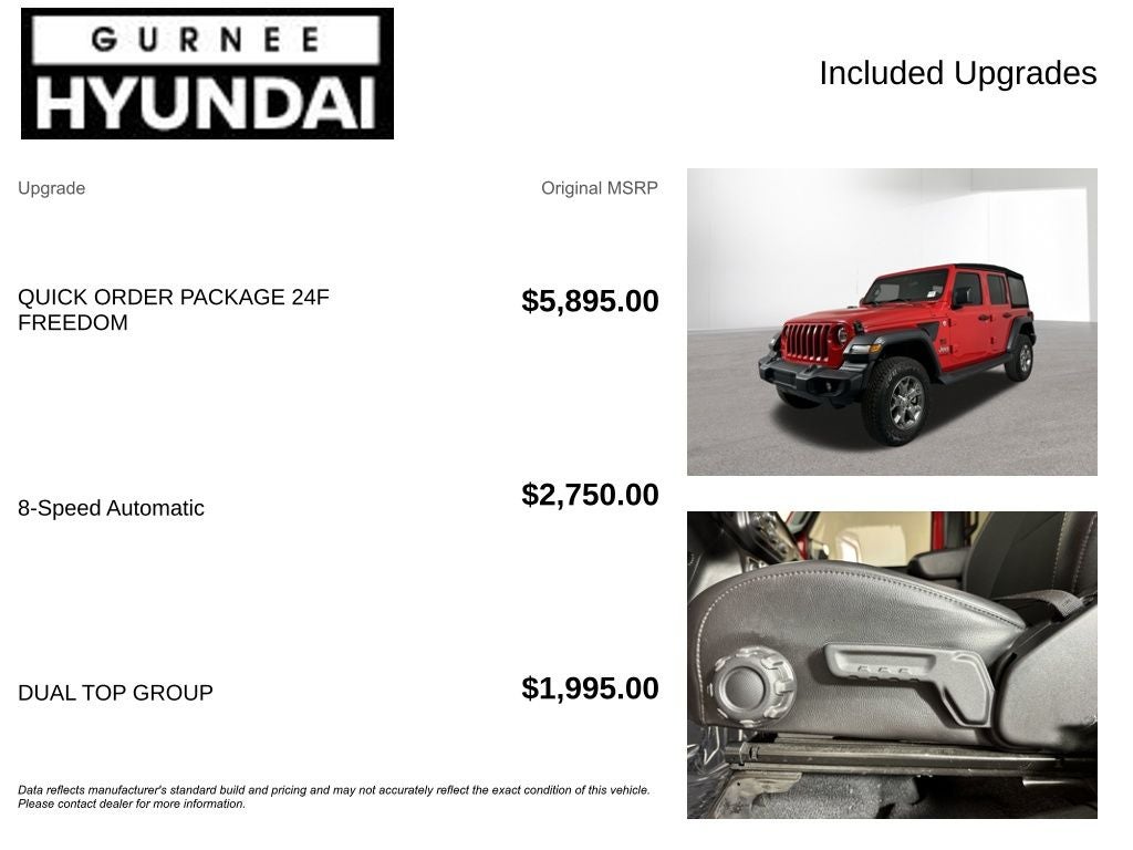 2020 Jeep Wrangler Unlimited Freedom Edition