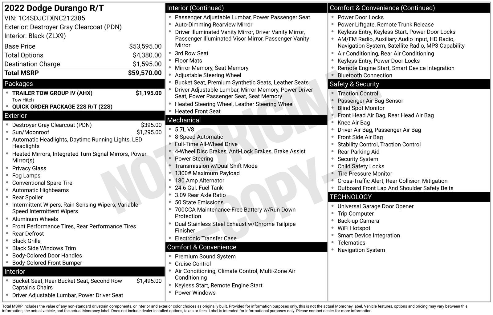 2022 Dodge Durango R/T
