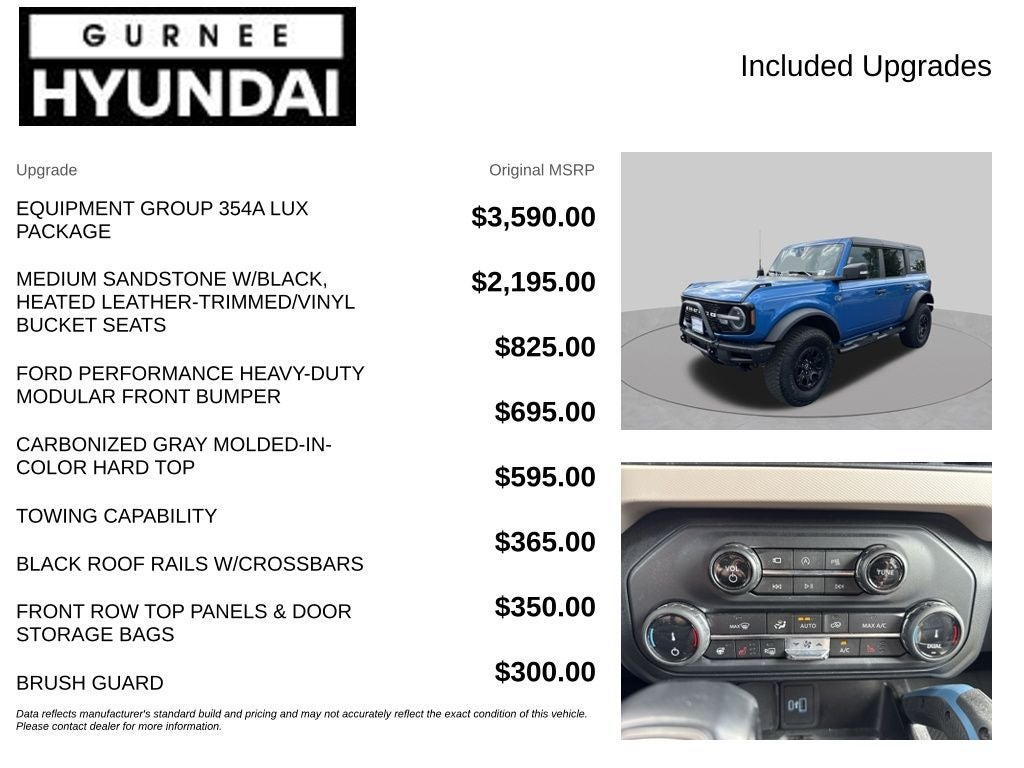 2022 Ford Bronco Wildtrak