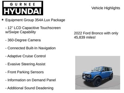 2022 Ford Bronco Wildtrak