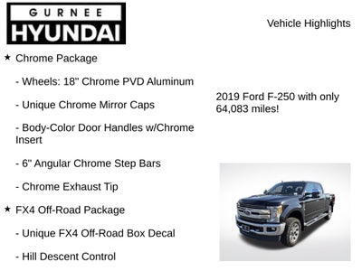 2019 Ford F-250SD Lariat