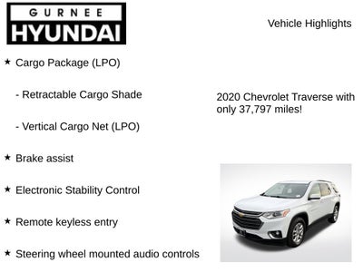 2020 Chevrolet Traverse LT Cloth w/2FL
