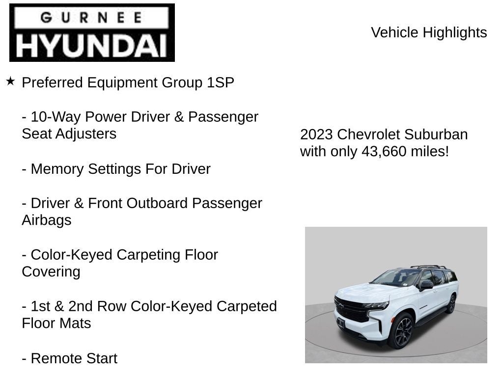 2023 Chevrolet Suburban RST