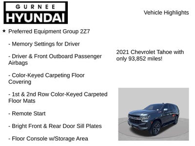 2021 Chevrolet Tahoe Z71