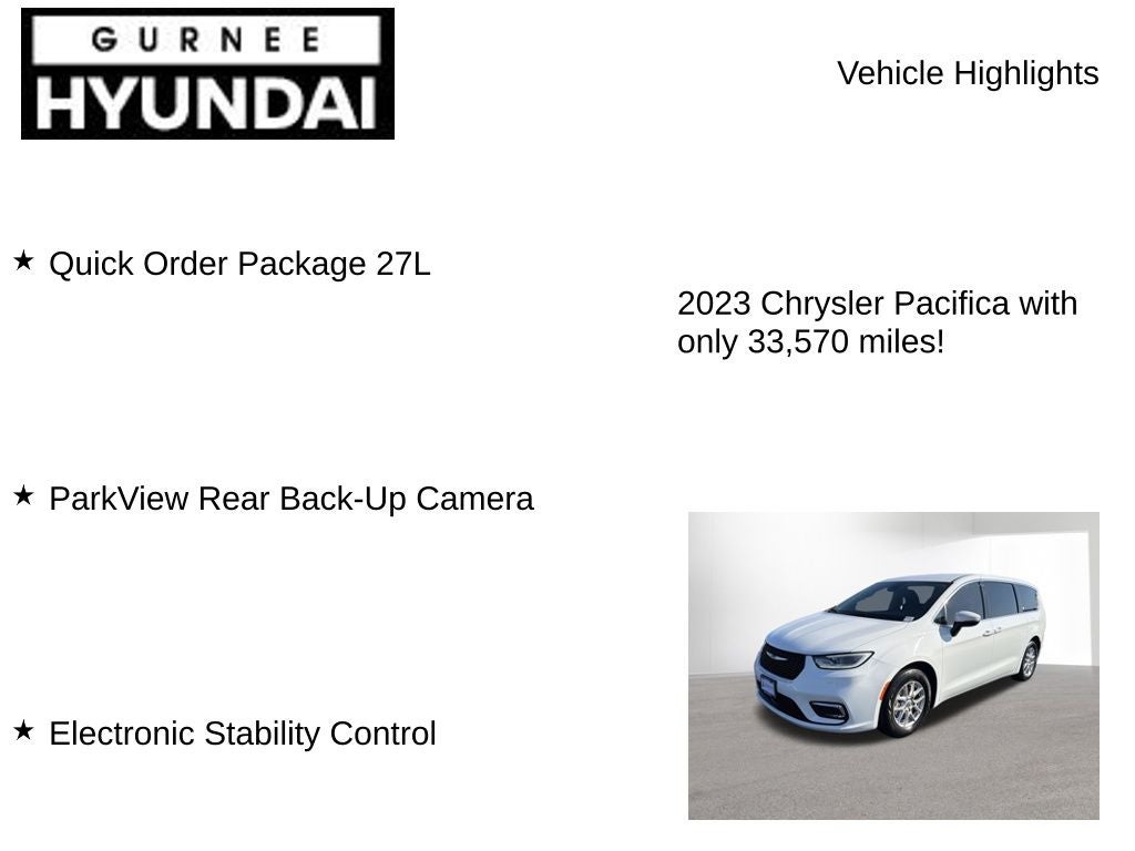 2023 Chrysler Pacifica Touring L