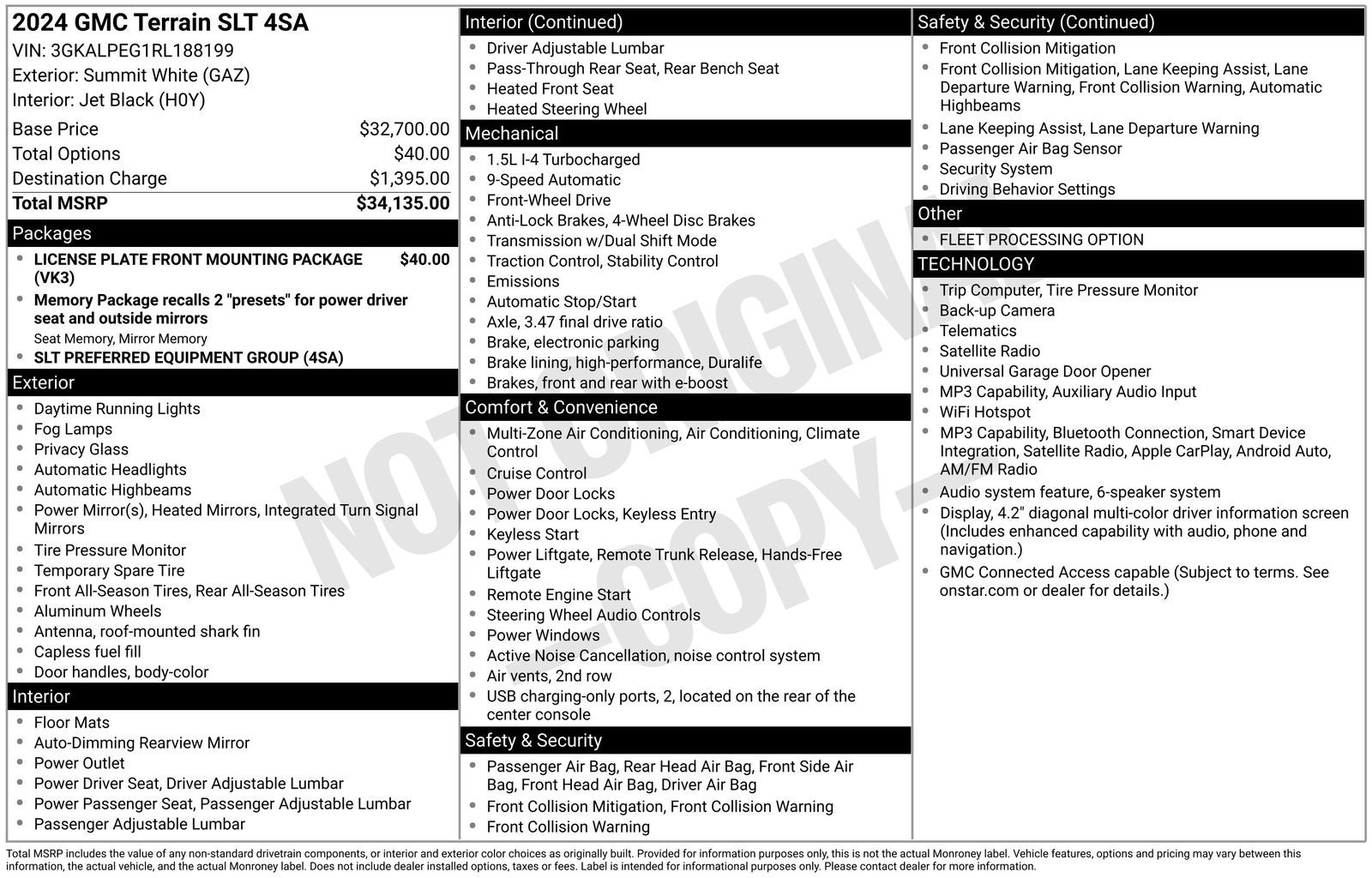 2024 GMC Terrain SLT
