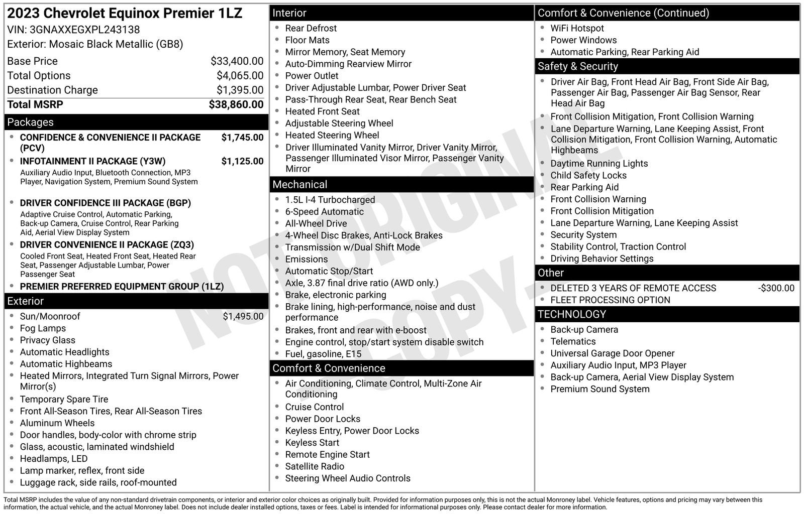 2023 Chevrolet Equinox Premier