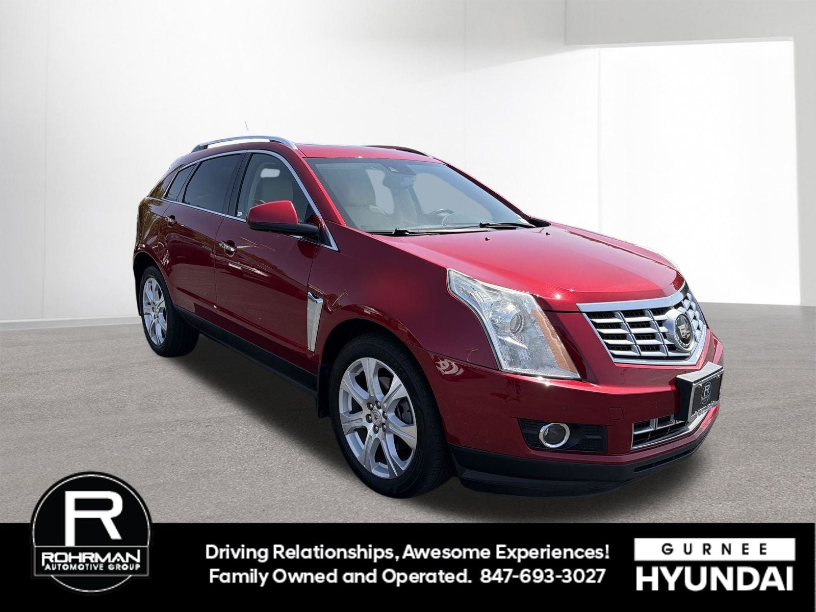 Used 2015 Cadillac SRX Premium Collection with VIN 3GYFNDE34FS639502 for sale in Gurnee, IL