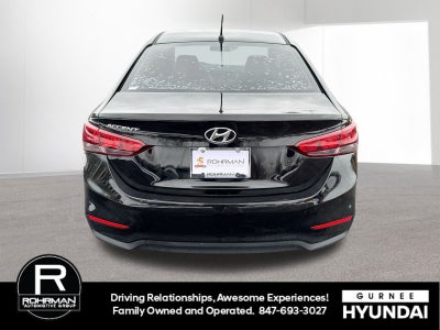 2018 Hyundai ACCENT SE