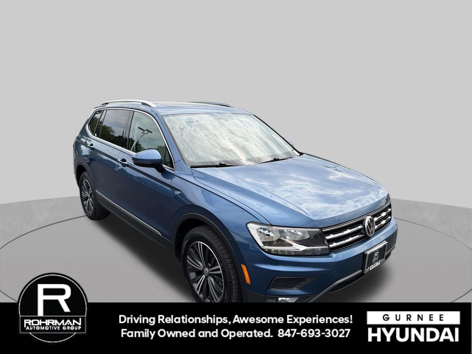 2018 Volkswagen Tiguan 2.0T SEL 4Motion