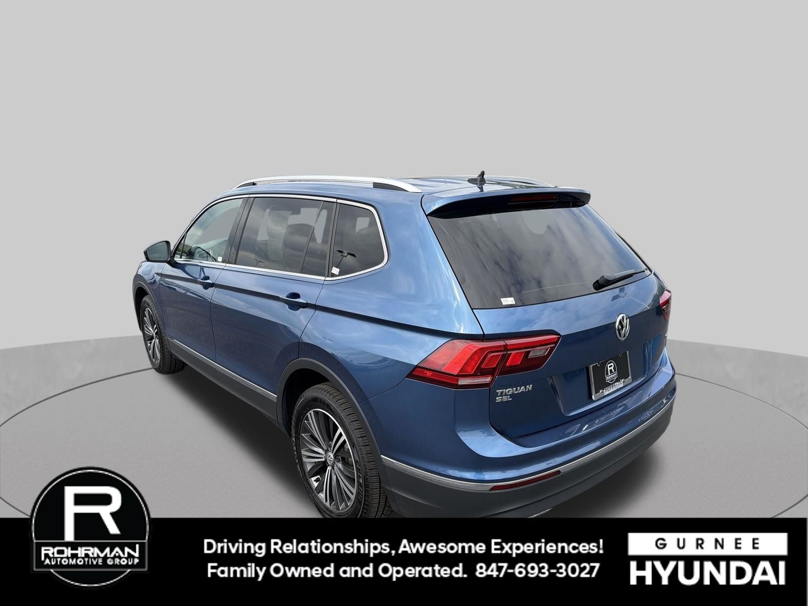 2018 Volkswagen Tiguan 2.0T SEL 4Motion
