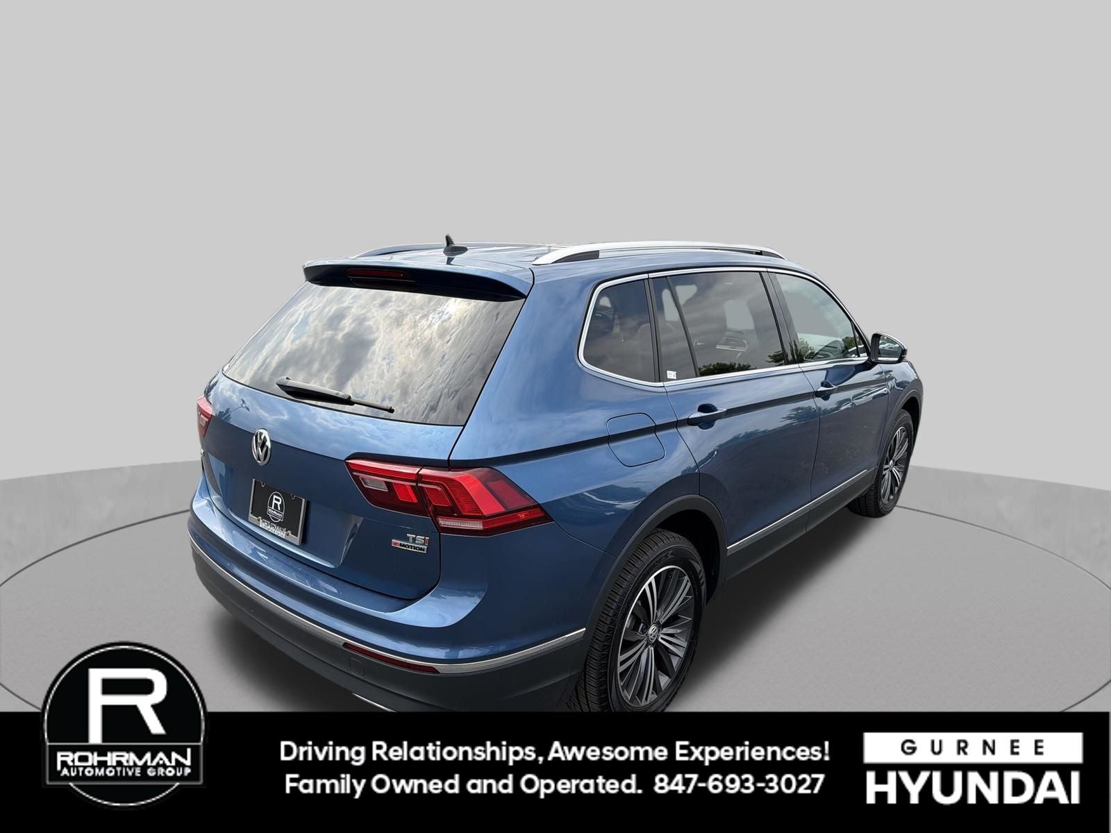 2018 Volkswagen Tiguan 2.0T SEL 4Motion