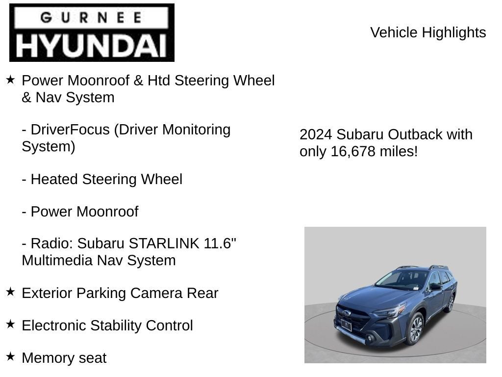 2024 Subaru Outback Limited