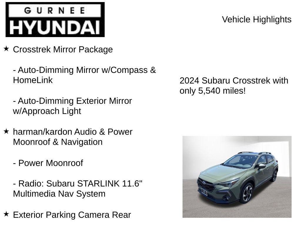 2024 Subaru Crosstrek Limited