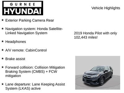 2019 Honda Pilot Elite