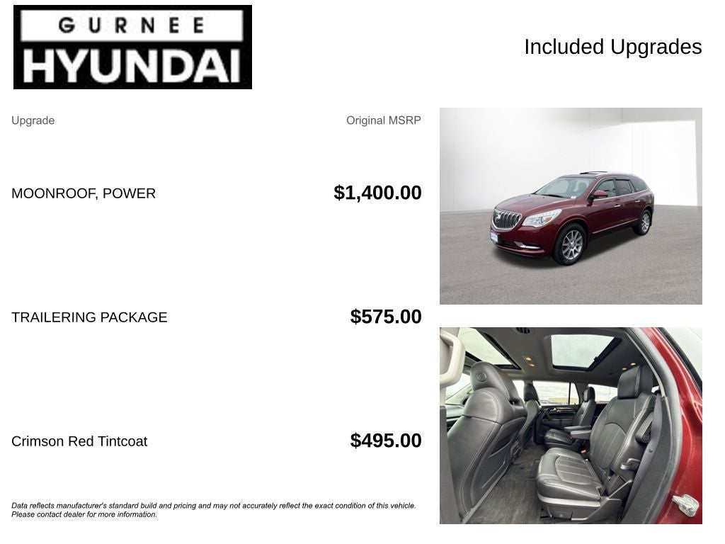 2015 Buick Enclave Leather Group