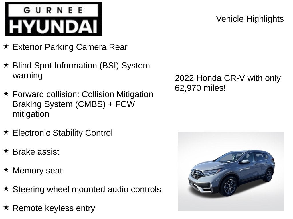 2022 Honda CR-V Hybrid EX-L