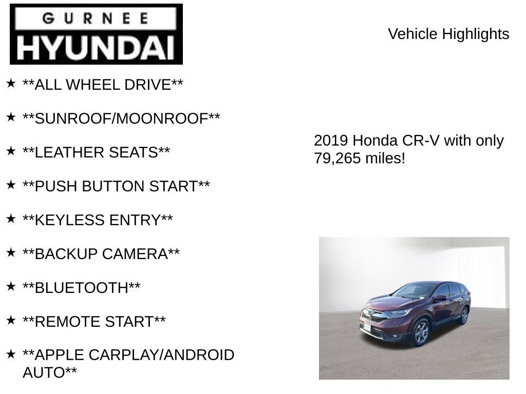 2019 Honda CR-V EX-L