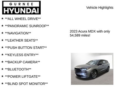 2023 Acura MDX A-Spec SH-AWD
