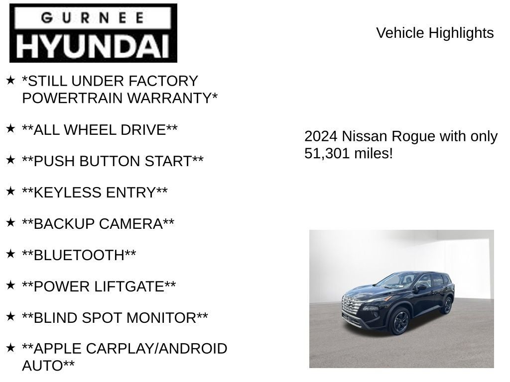 2024 Nissan Rogue SV