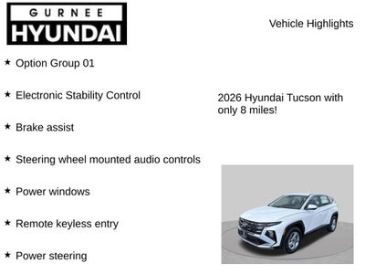 2026 Hyundai TUCSON SE