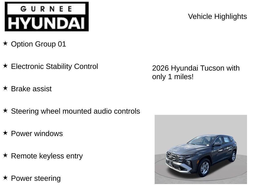 2026 Hyundai TUCSON SE