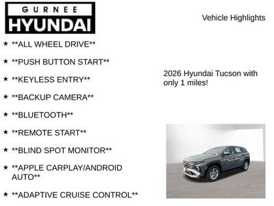 2026 Hyundai TUCSON SE