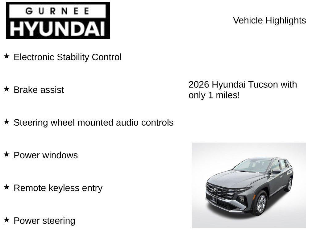2026 Hyundai TUCSON SE