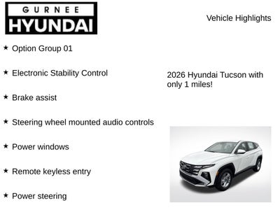 2026 Hyundai TUCSON SE