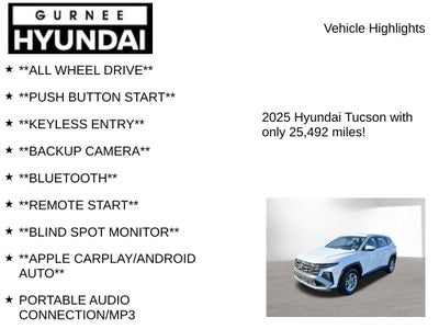 2025 Hyundai TUCSON SE