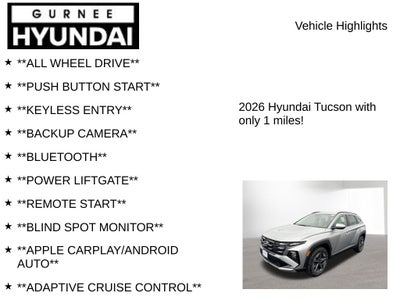 2026 Hyundai TUCSON SEL