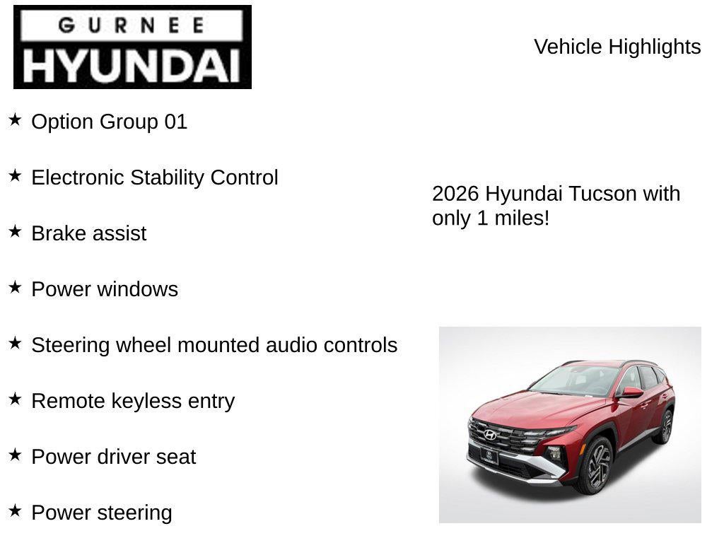 2026 Hyundai TUCSON SEL Plus