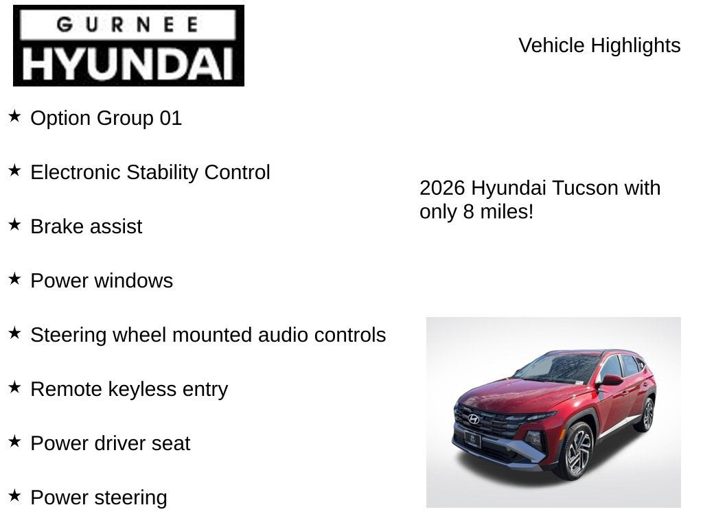 2026 Hyundai TUCSON SEL Plus