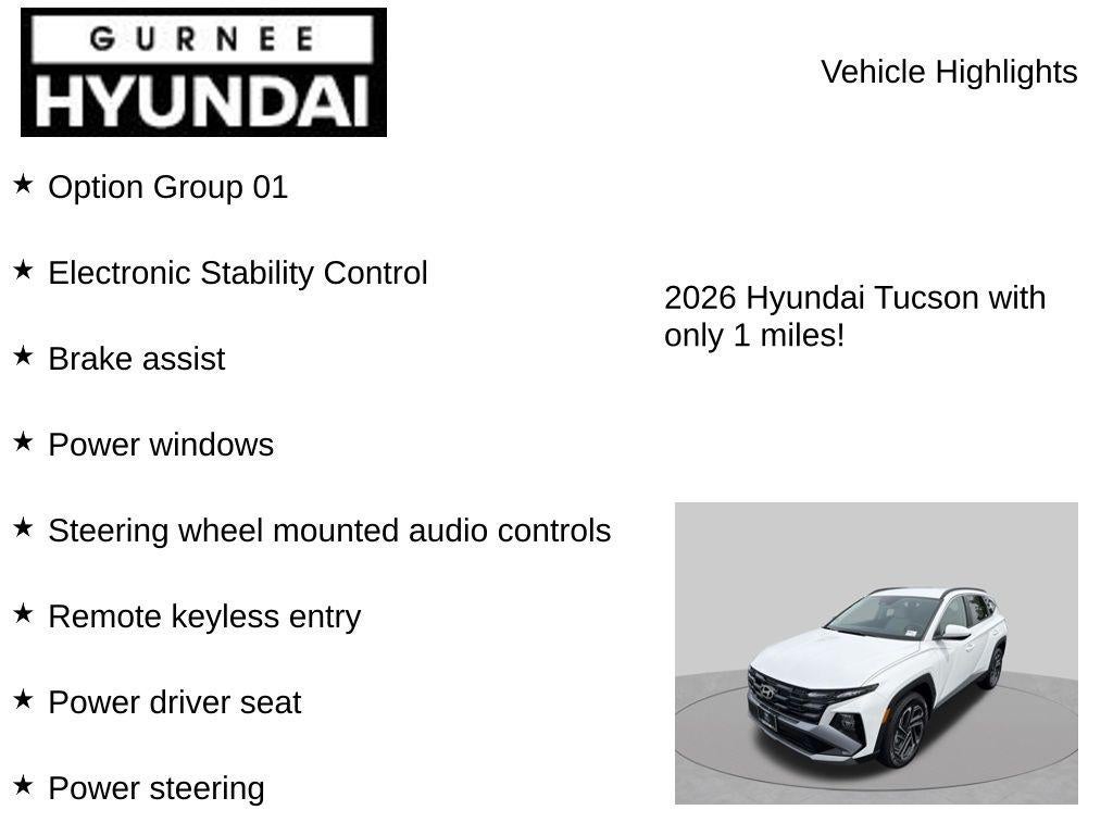 2026 Hyundai TUCSON SEL Plus