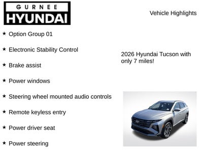 2026 Hyundai TUCSON SEL Plus