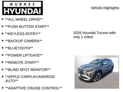 2026 Hyundai TUCSON SEL
