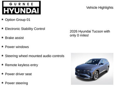 2026 Hyundai TUCSON SEL