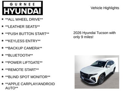 2026 Hyundai TUCSON SEL Plus