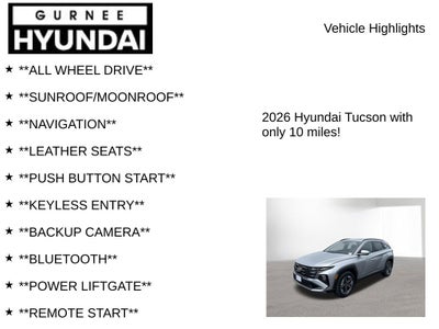 2026 Hyundai TUCSON SEL Premium