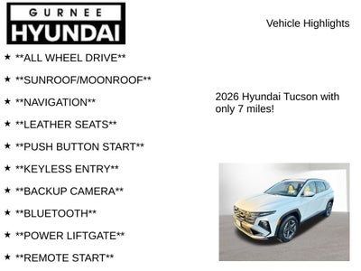 2026 Hyundai TUCSON SEL Premium