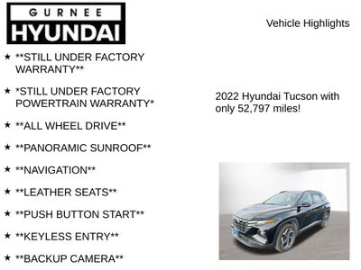 2022 Hyundai TUCSON Limited