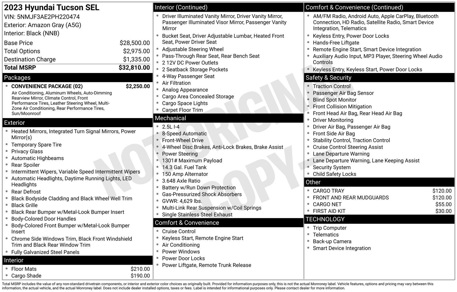 2023 Hyundai TUCSON SEL