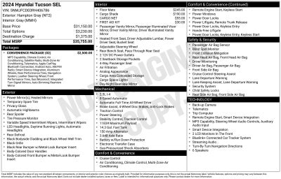 2024 Hyundai TUCSON SEL