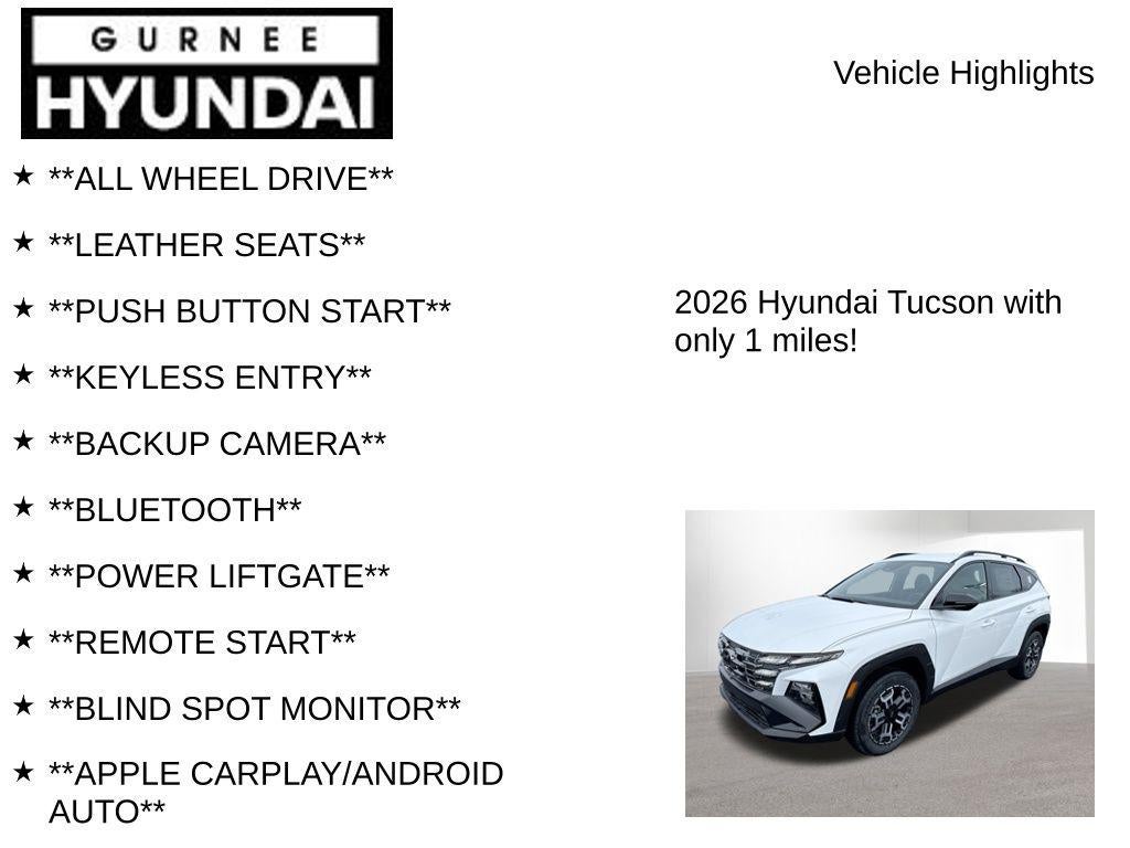 2026 Hyundai TUCSON XRT