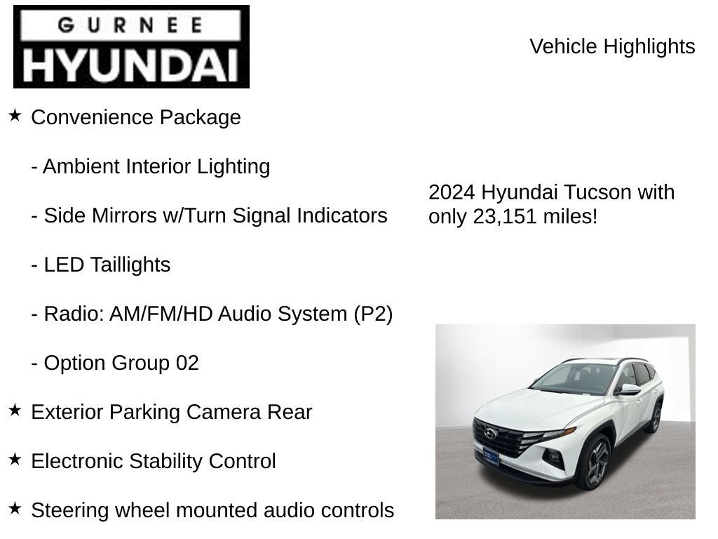 2024 Hyundai TUCSON SEL