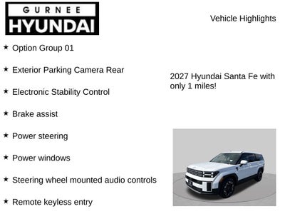 2027 Hyundai SANTA FE SE